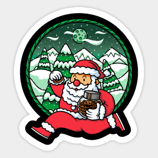 Santa Run II Sticker